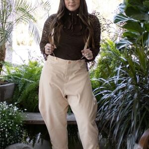 NEW Jaded Gypsy All The Things Trousers - Natural